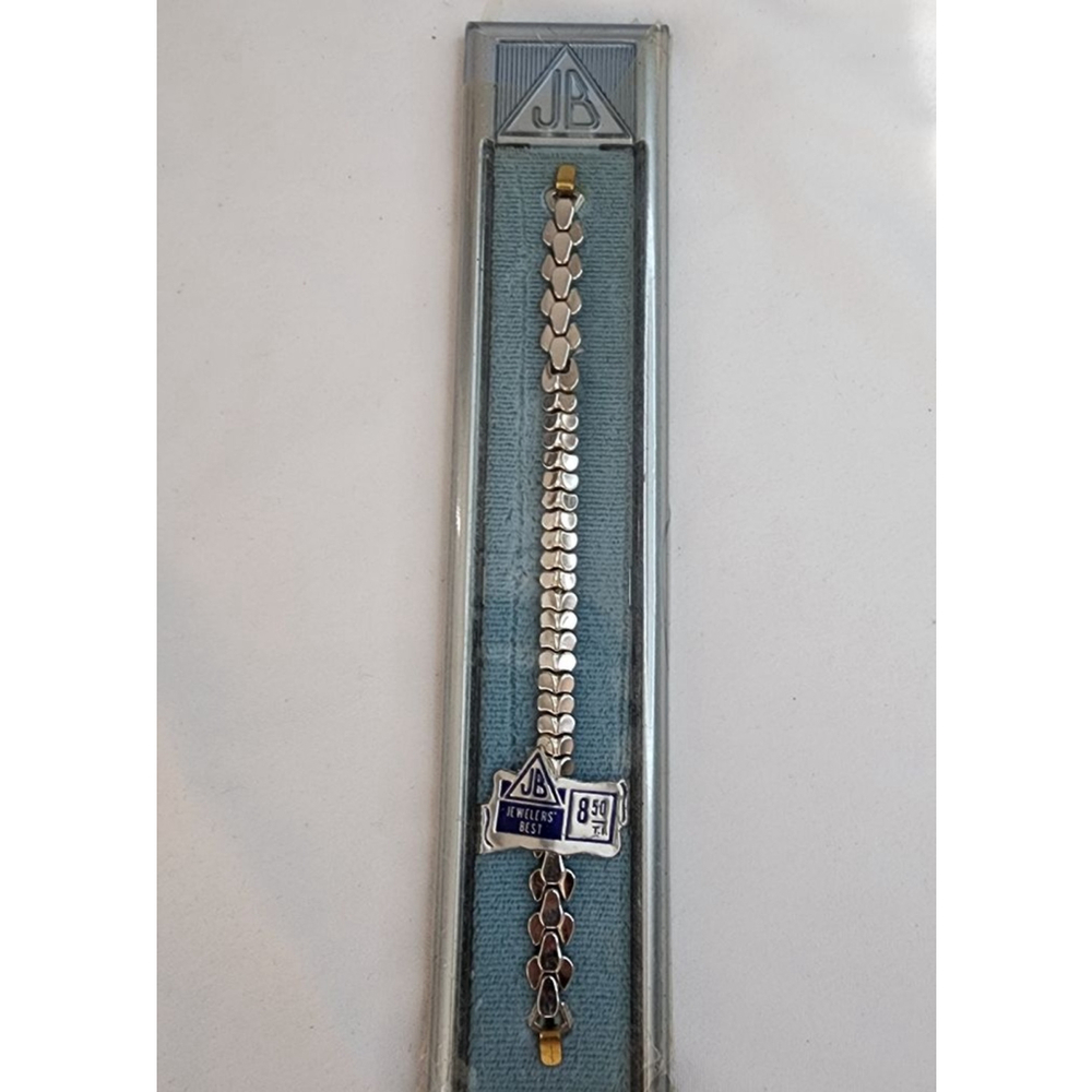 Women's JB Jewelers Best Silver & Gold Tone Watch Band Bracelet, One Sizein